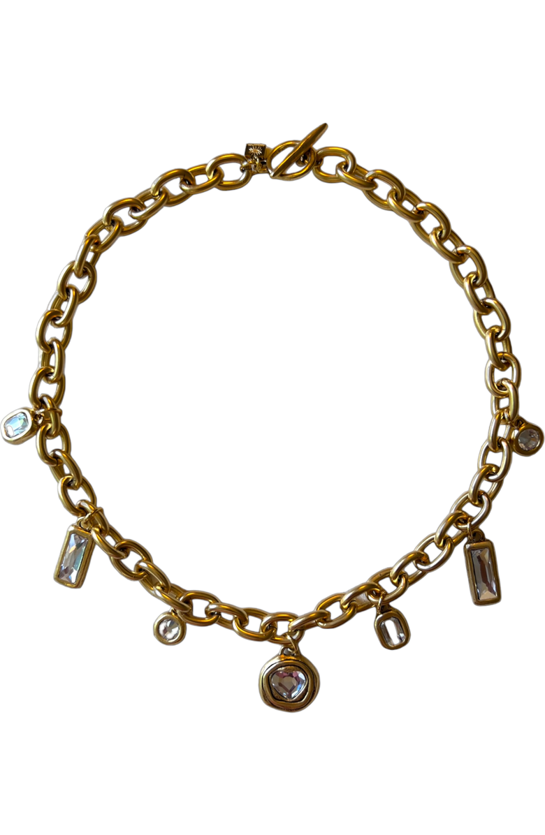 sccollection Daisy Necklace, Main, color, Gold