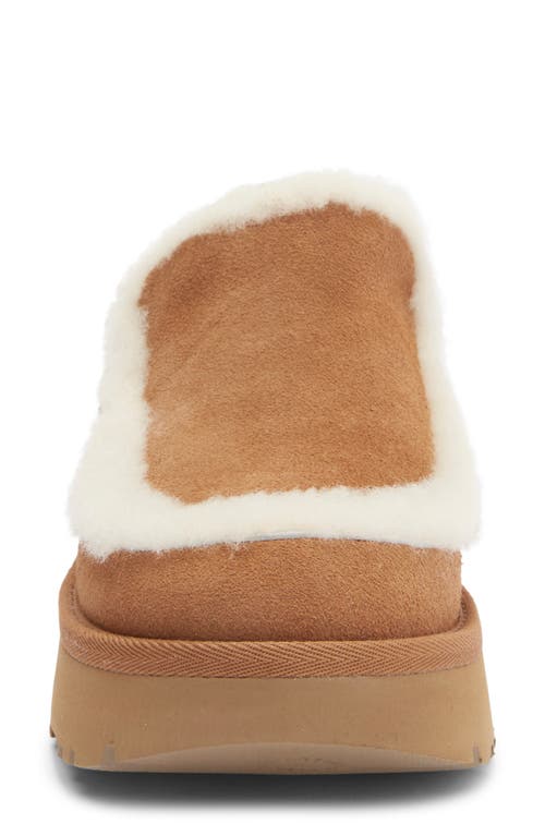 Ugg(r) Esmee Genuine Shearling Clog In Brown