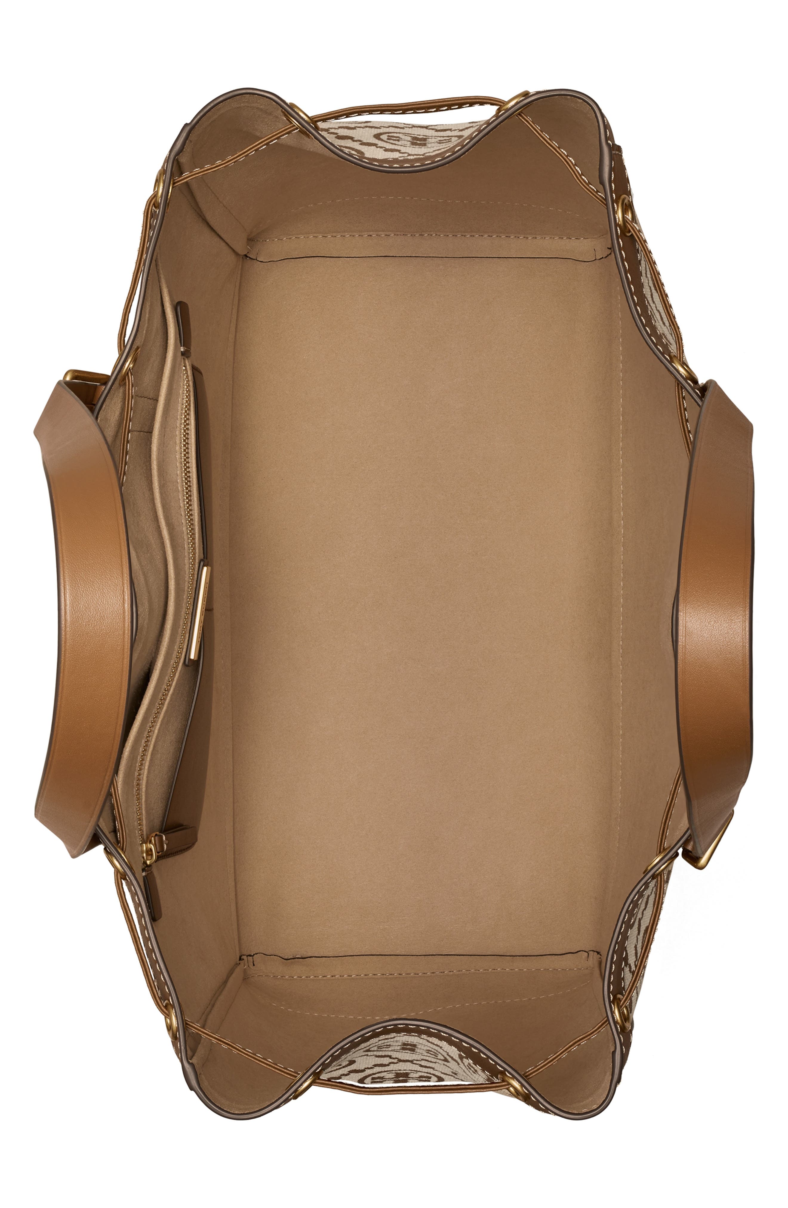 Tory Burch T Monogram Jacquard Large Tote, Alternate, color, 