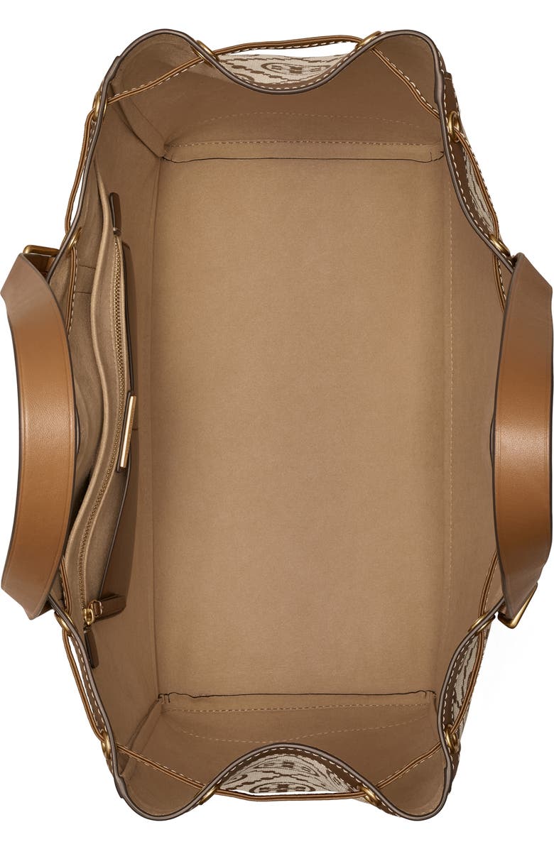 Tory Burch T Monogram Jacquard Large Tote, Alternate, color,