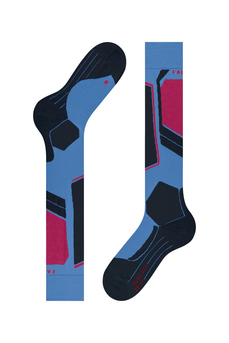 SK4 Advanced Ski Socks, Alternate, color, Morning Sky