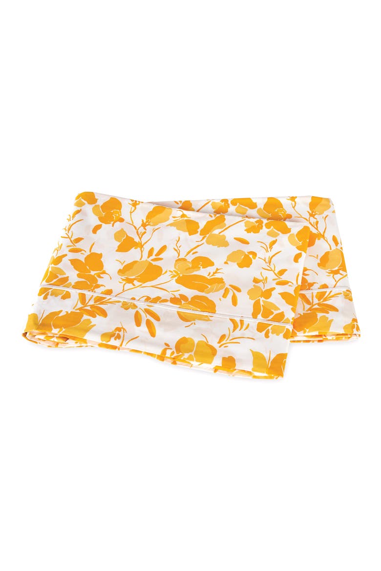 Alexandra Flat Sheet, Main, color, GOLDENROD