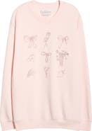 GOLDEN HOUR Embroidered Fleece Sweatshirt