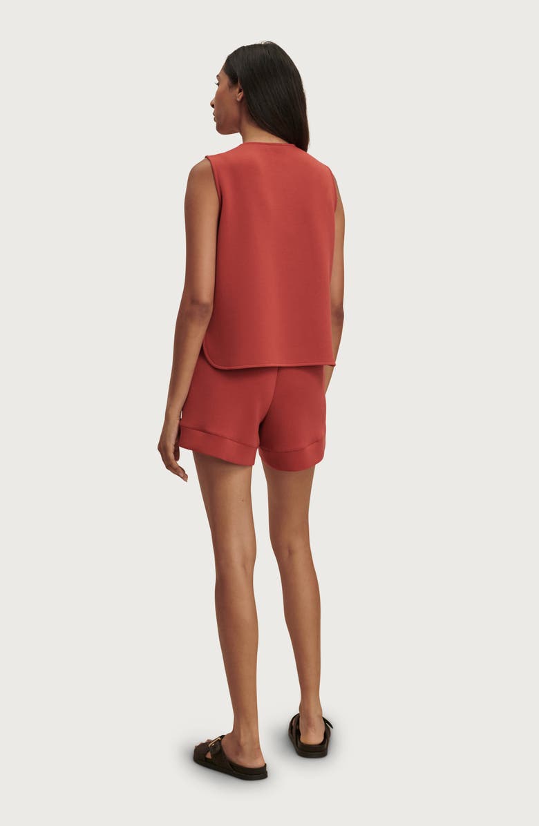 Varley Josie Button Through Tank, Alternate, color, Bossa Nova