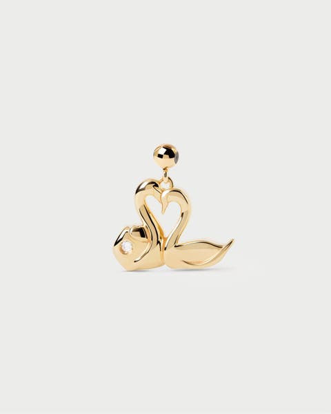 Love Swans Charm