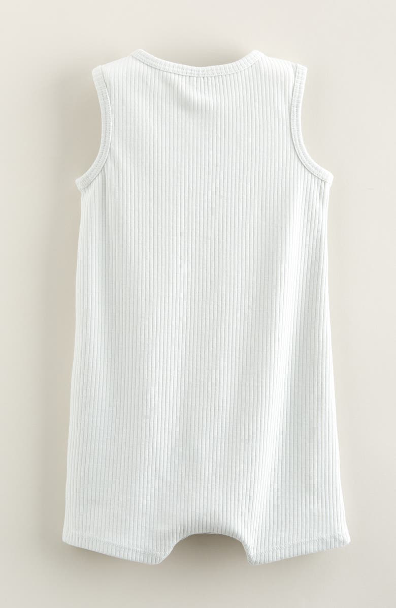 Nordstrom Rib Romper, Alternate, color, Green Hush