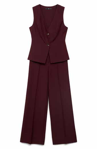 Sleeveless Wide Leg Jumpsuit