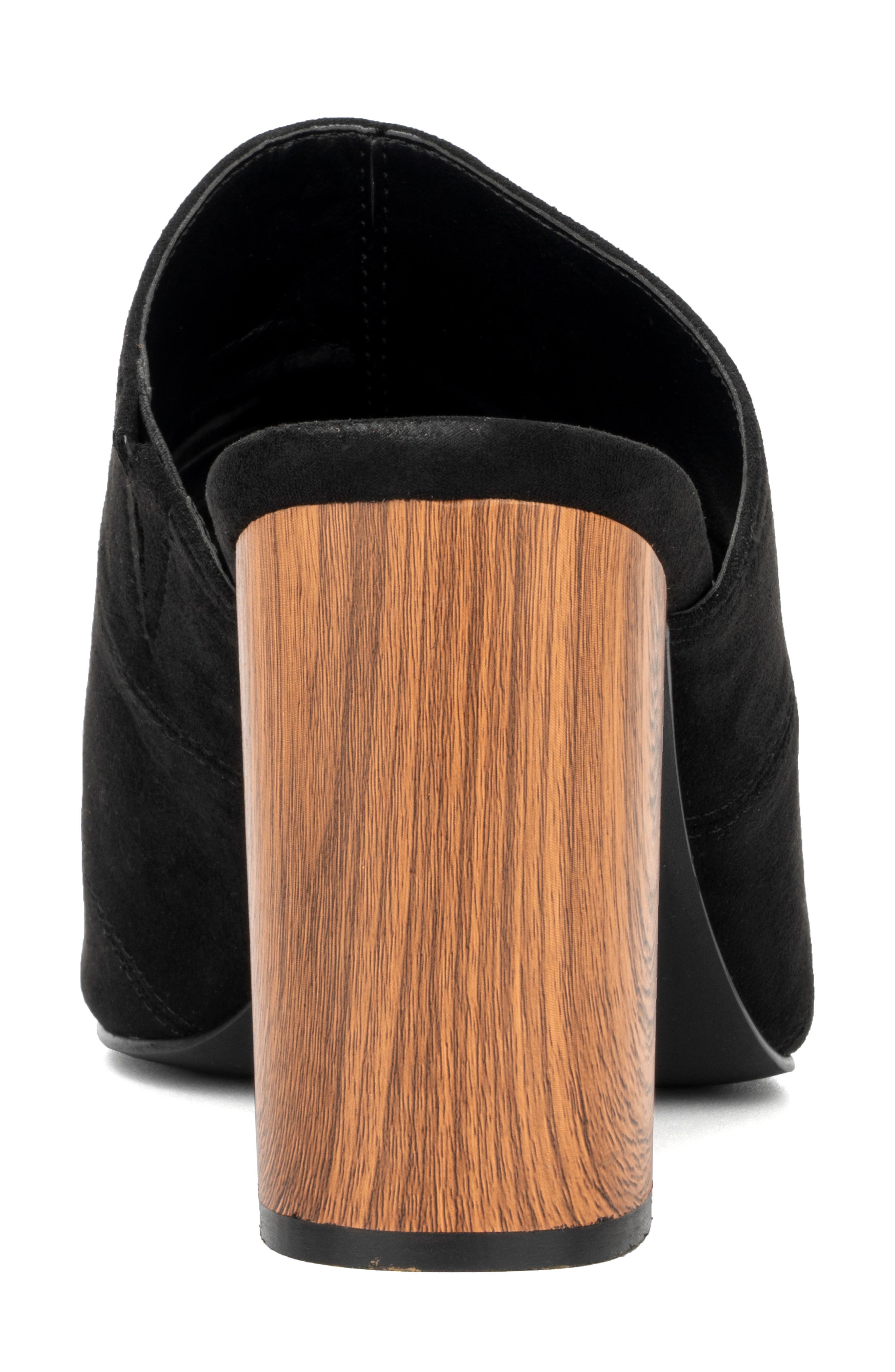 Fashion to Figure Cheyenne Block Heel Mule - Wide Width, Alternate, color, 