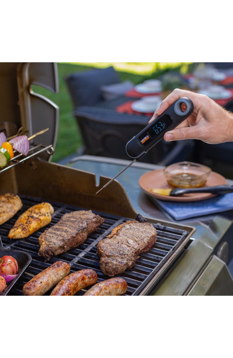 Maverick Temp & Time Reverse LCD Thermocouple Thermometer, Alternate, color, Black