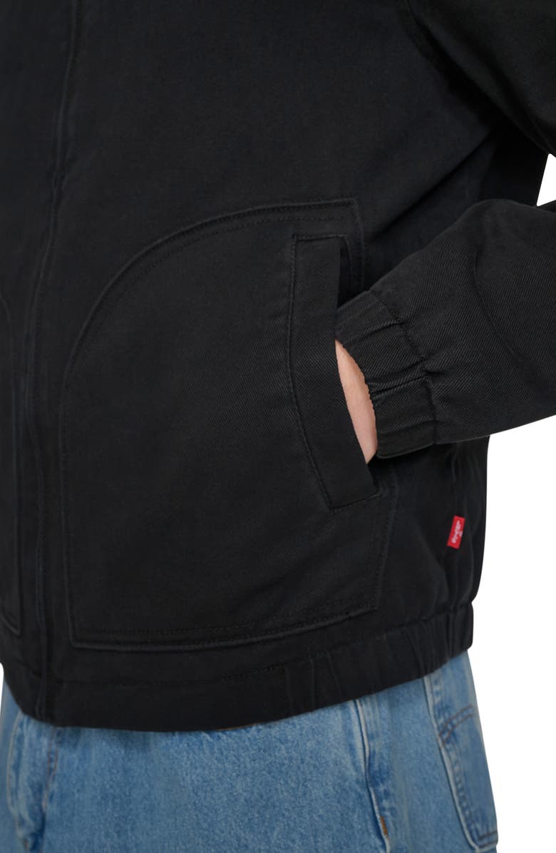 Levi's<sup>®</sup> Canvas Utility Jacket, Alternate, color, Black