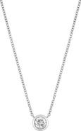 Bony Levy 14K Gold Diamond Bezel Pendant Necklace - 0.16 ctw.