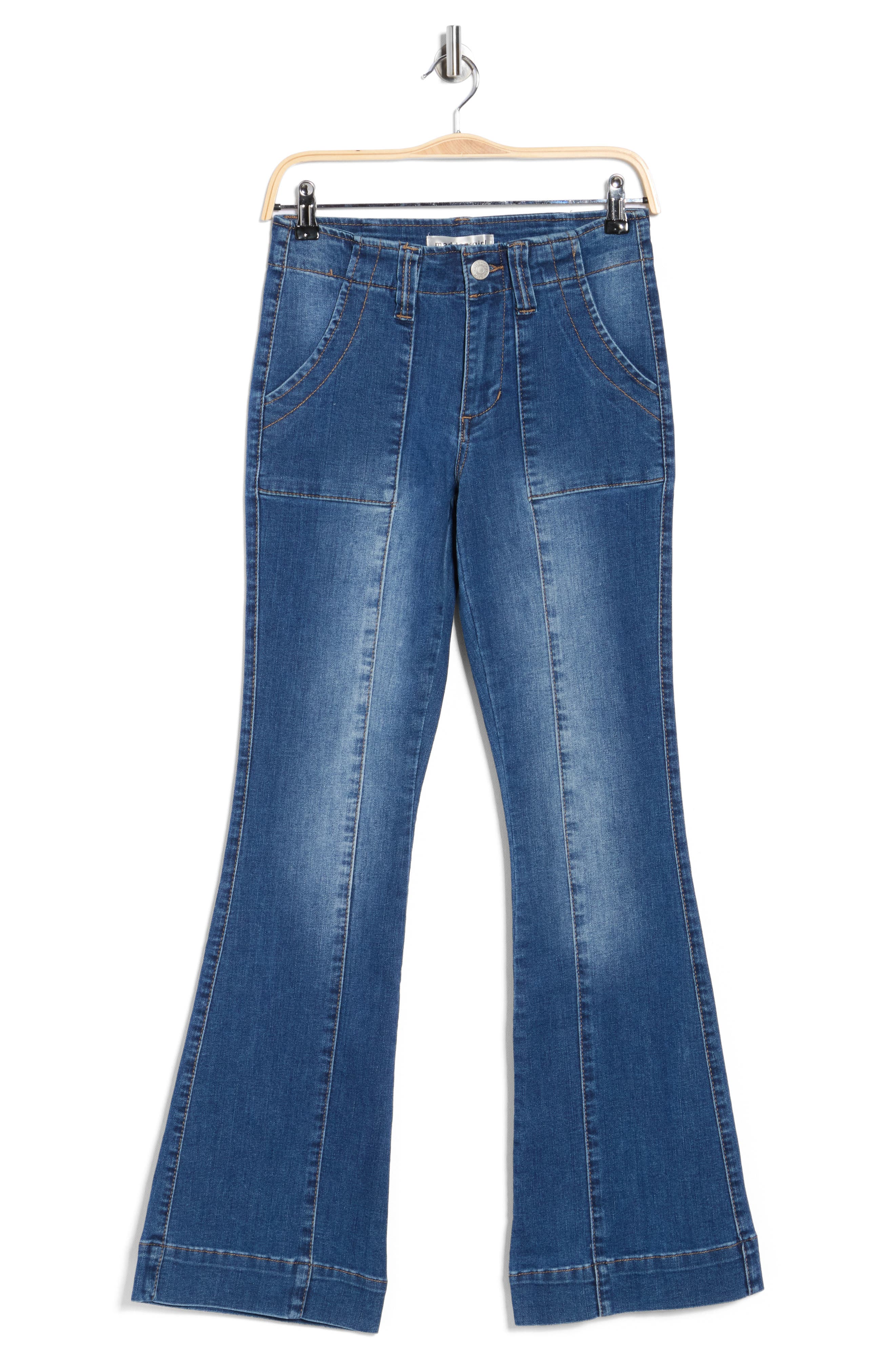 Madden Girl High Rise Flare Leg Jeans