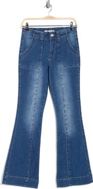 Madden Girl High Rise Flare Leg Jeans