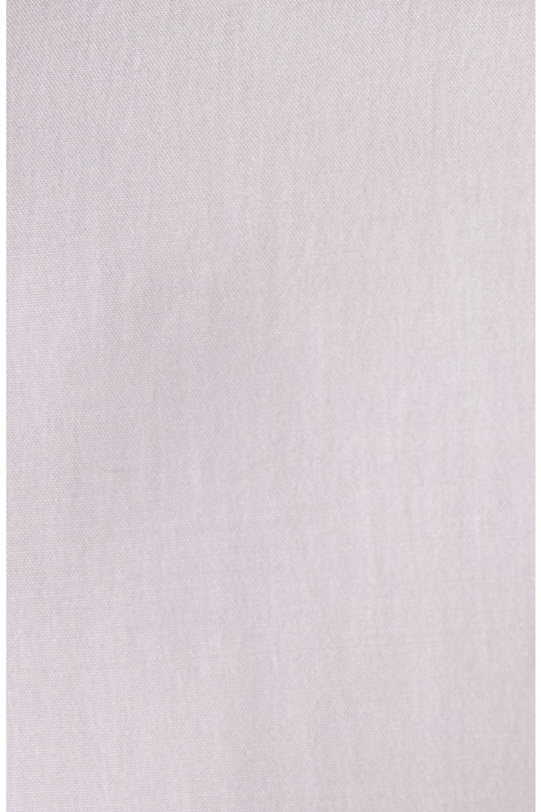 Back to Front Stand Collar Cotton Shirt, Alternate, color, WHITE