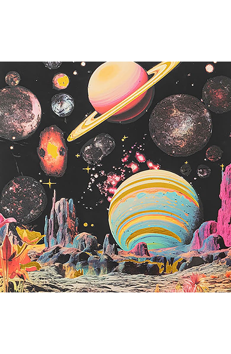 Brea Reese Scratch Art Paper Pad, Surrealism, Alternate, color, Multicolored