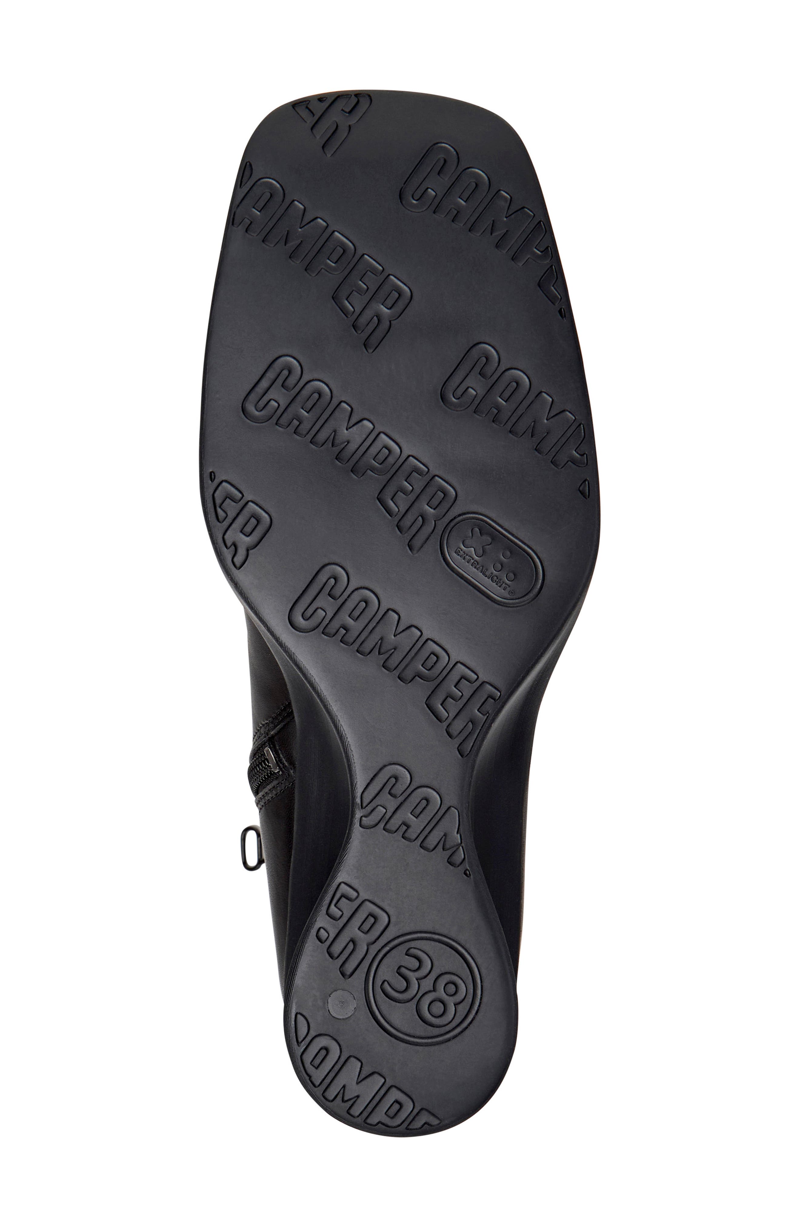 Louise Wedge Boot, Alternate, color, BLACK