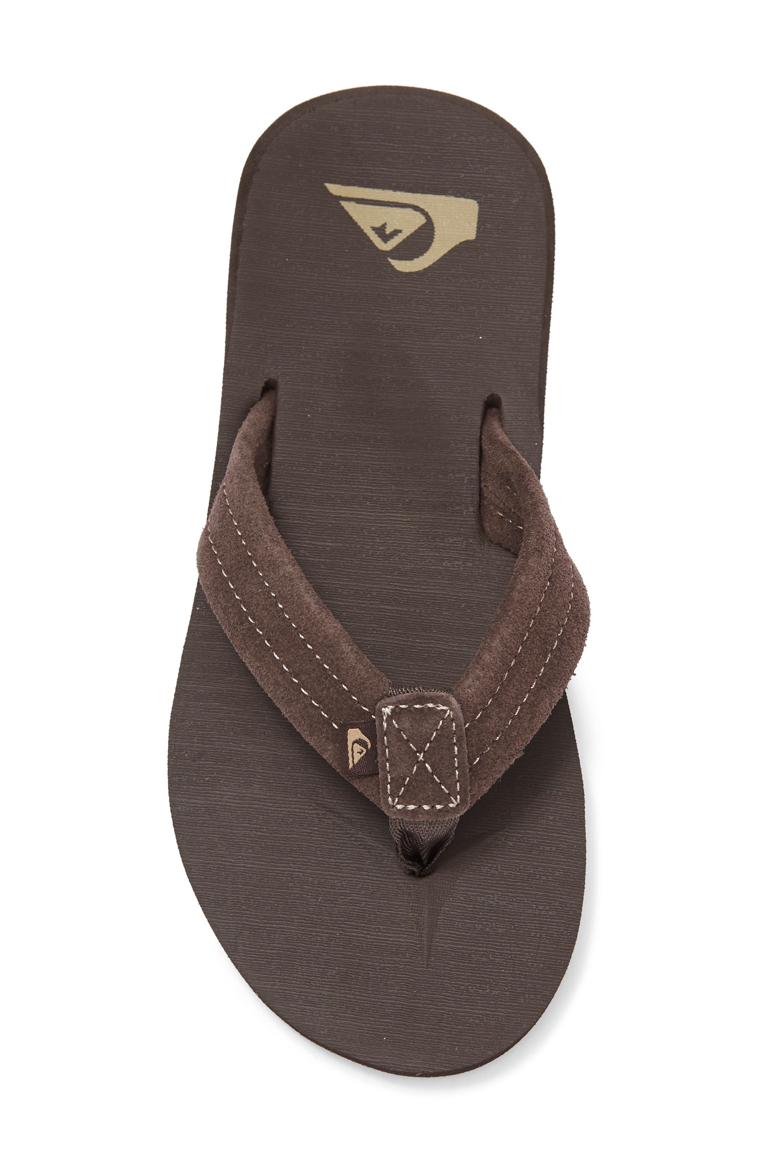 Quiksilver Kids' Carver Flip Flop, Alternate, color, 