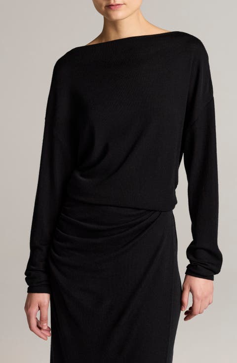 Ruched Drape Top
