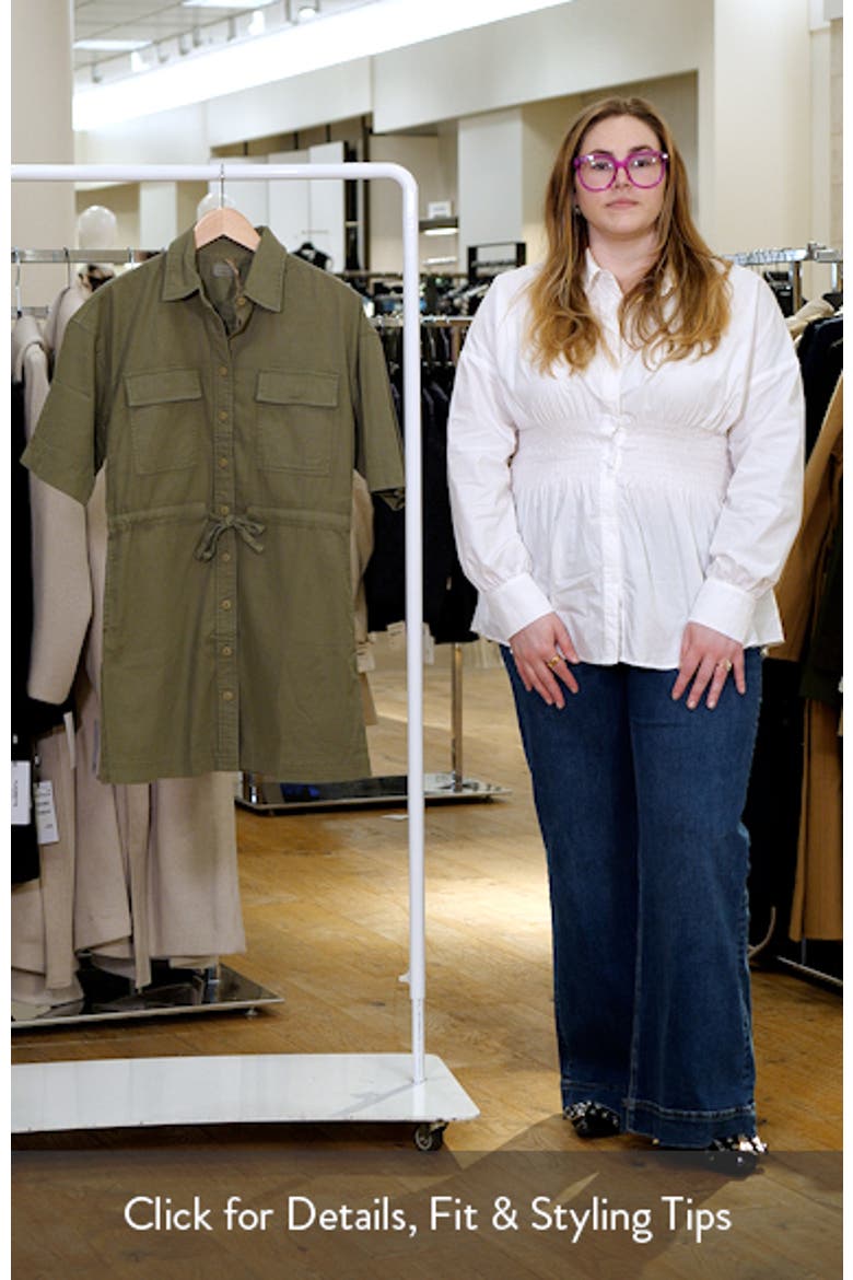 Stretch Cotton Twill Dress video
