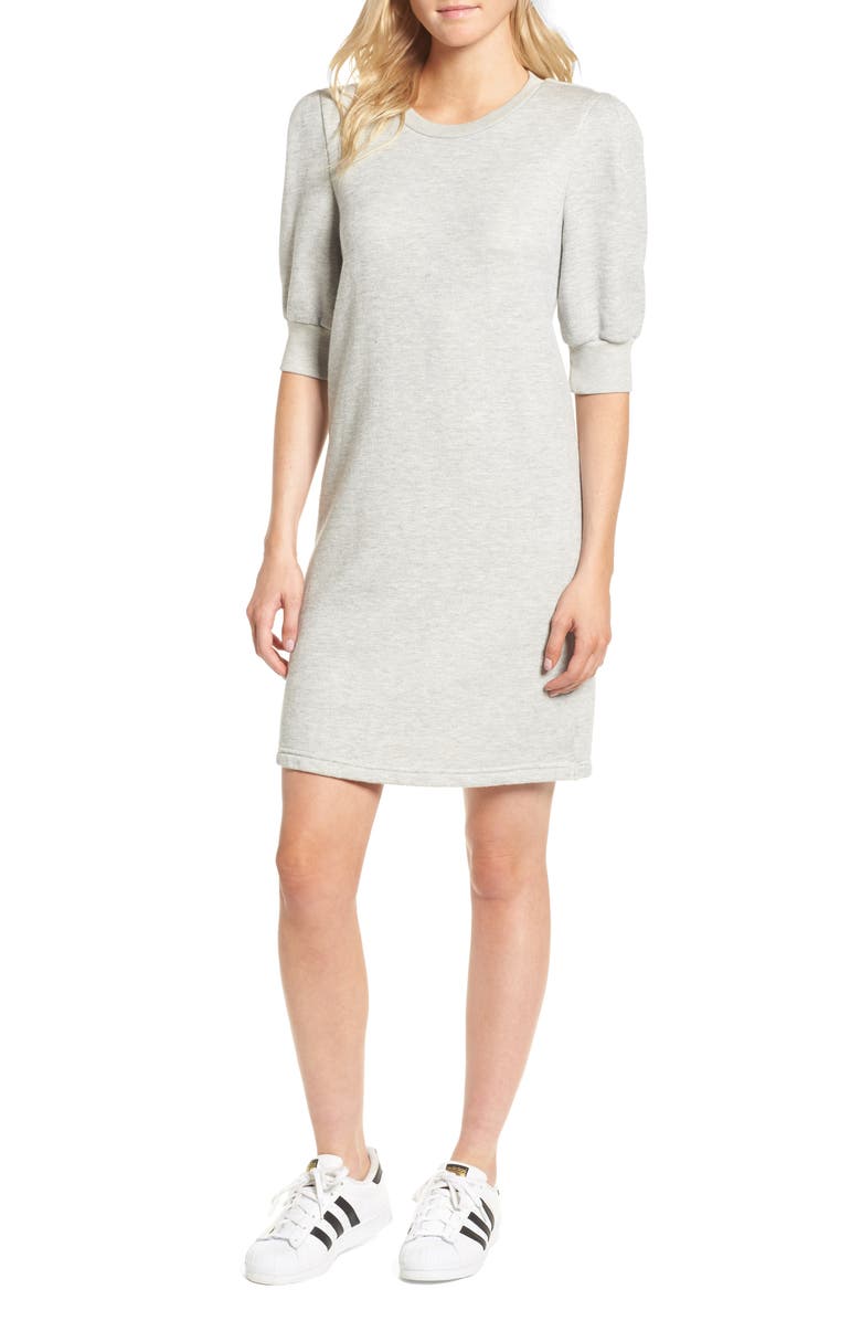 Current/Elliott The Pleat Sweatshirt Dress, Main, color, 