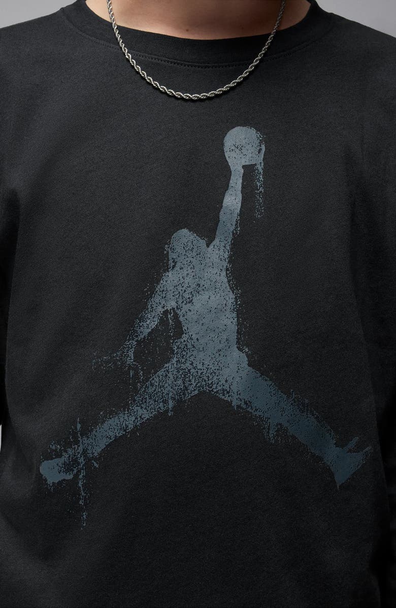 Jordan Kids' Jumpman Drips T-Shirt, Alternate, color, Black