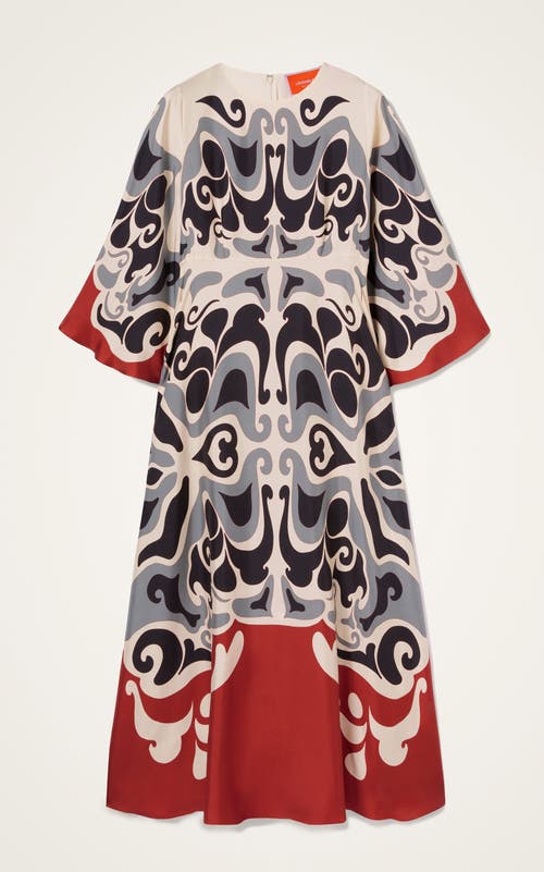 Shop La Doublej Long Sorella Dress Phoenix Placée Ivory