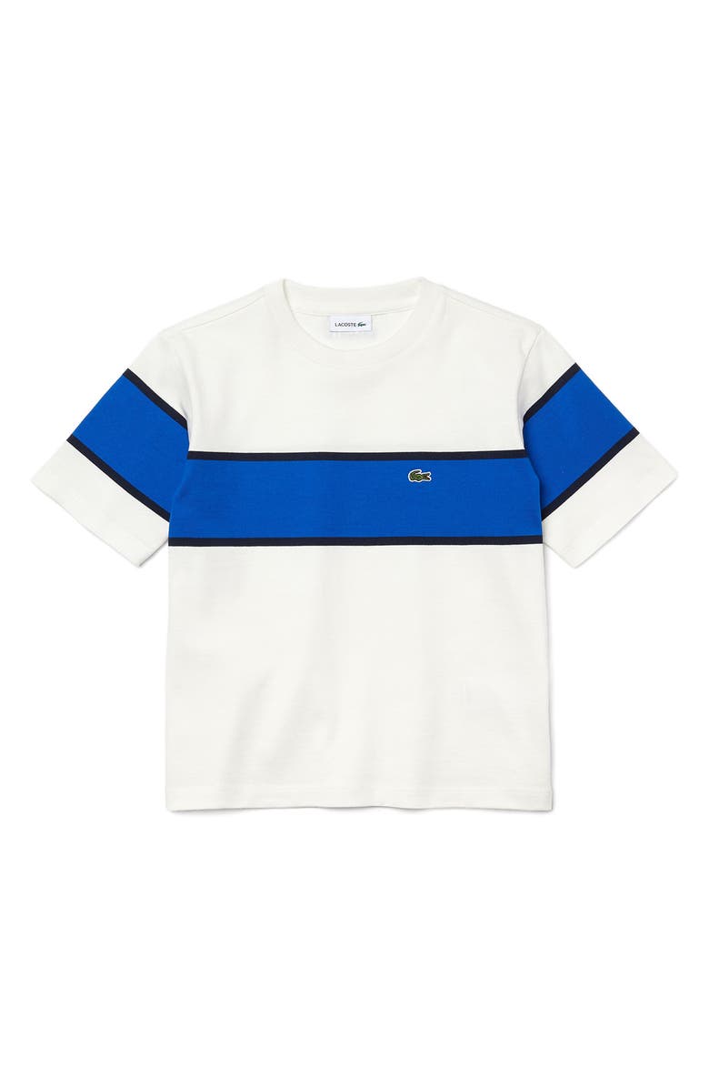 Lacoste Kids' Colorblock T-Shirt, Alternate, color, 