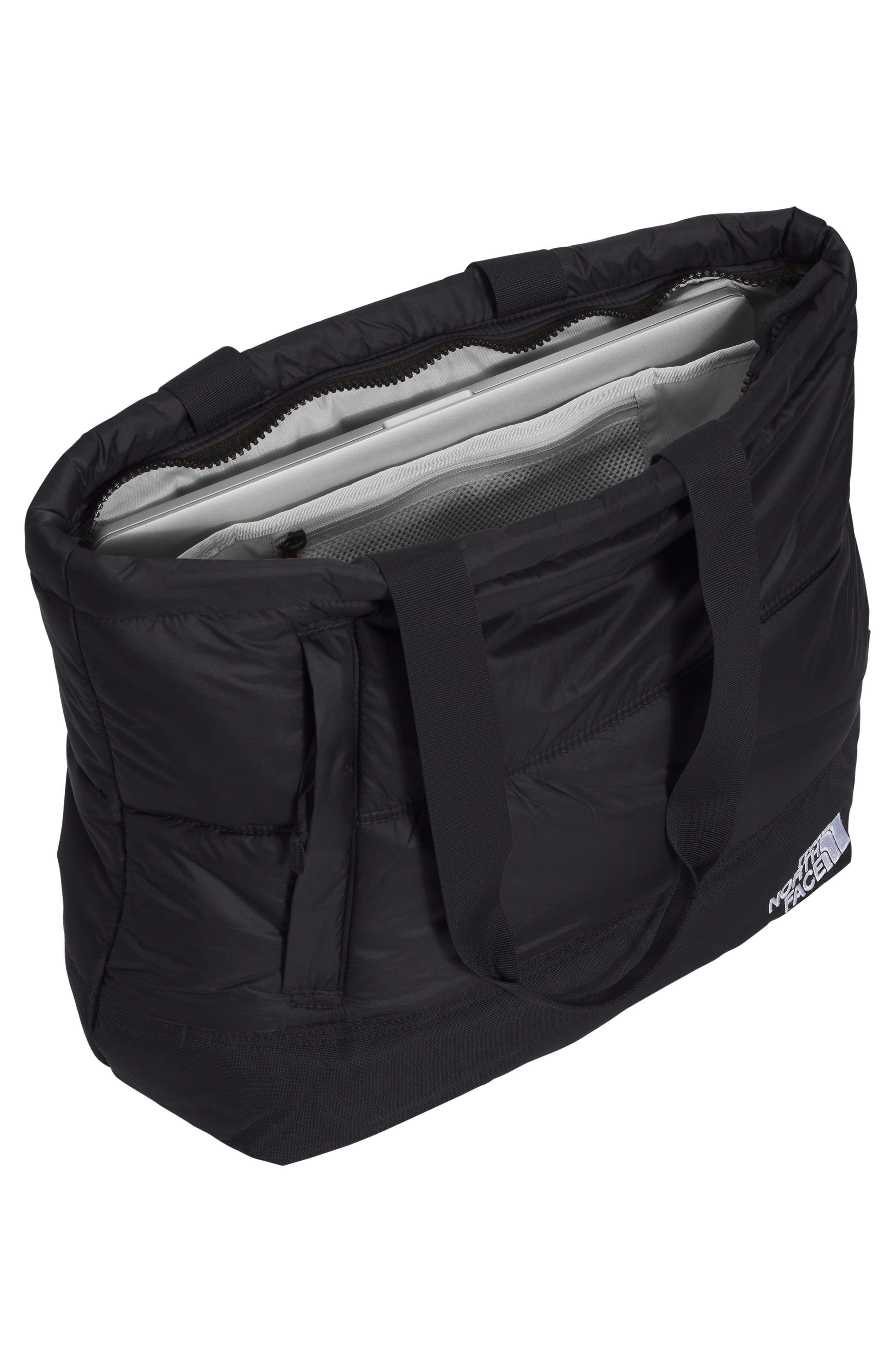 The North Face Nuptse Insulated Tote, Alternate, color, Tnf Black
