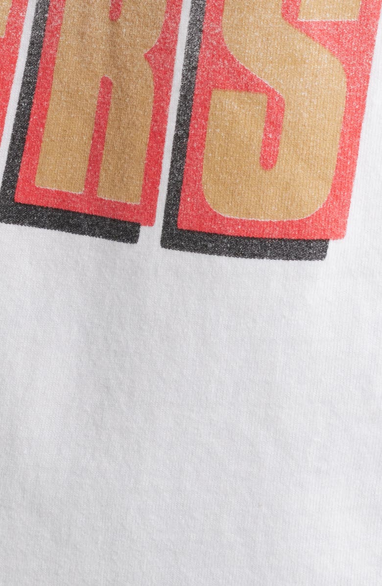 Junk Food San Francisco 49ers Helmet Cotton Graphic T-Shirt, Alternate, color, 