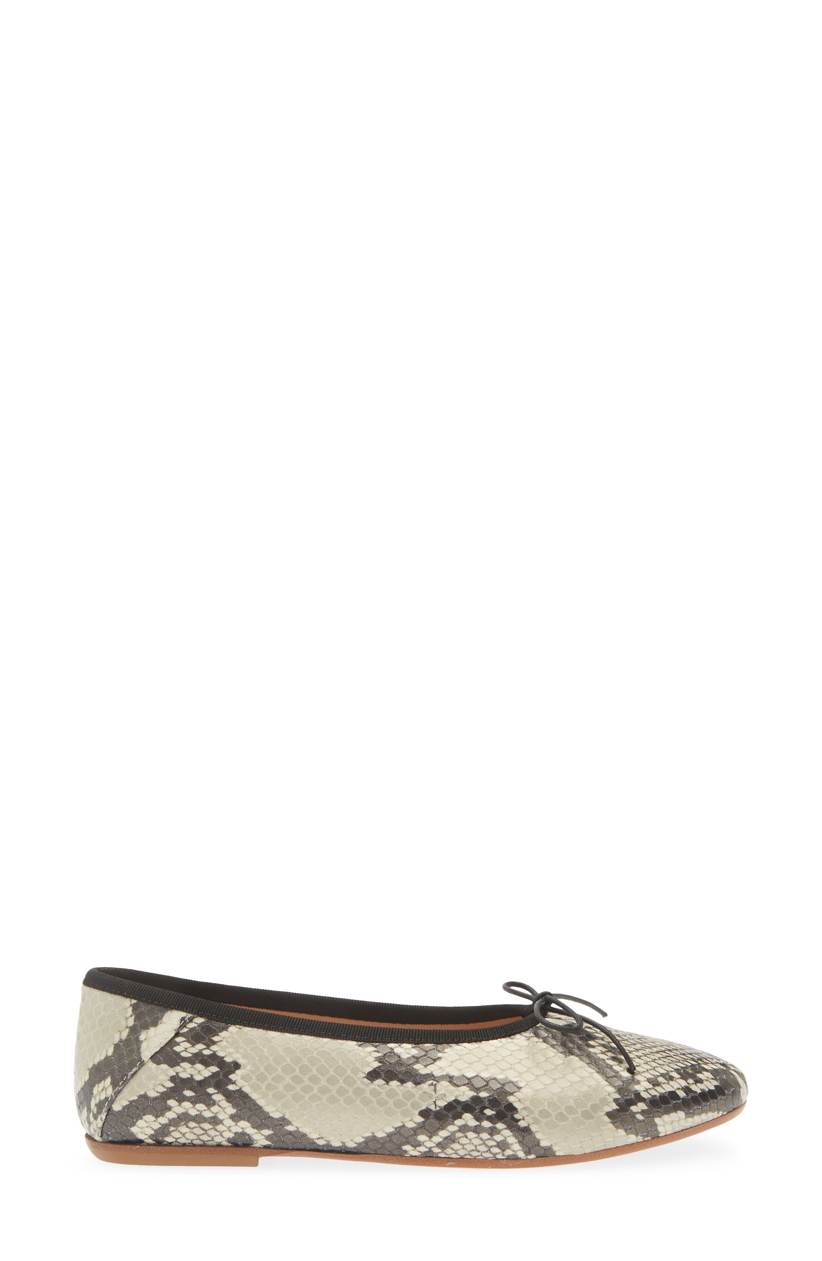 Carlotta Leather Ballet Flat, Alternate, color, ROCCIA