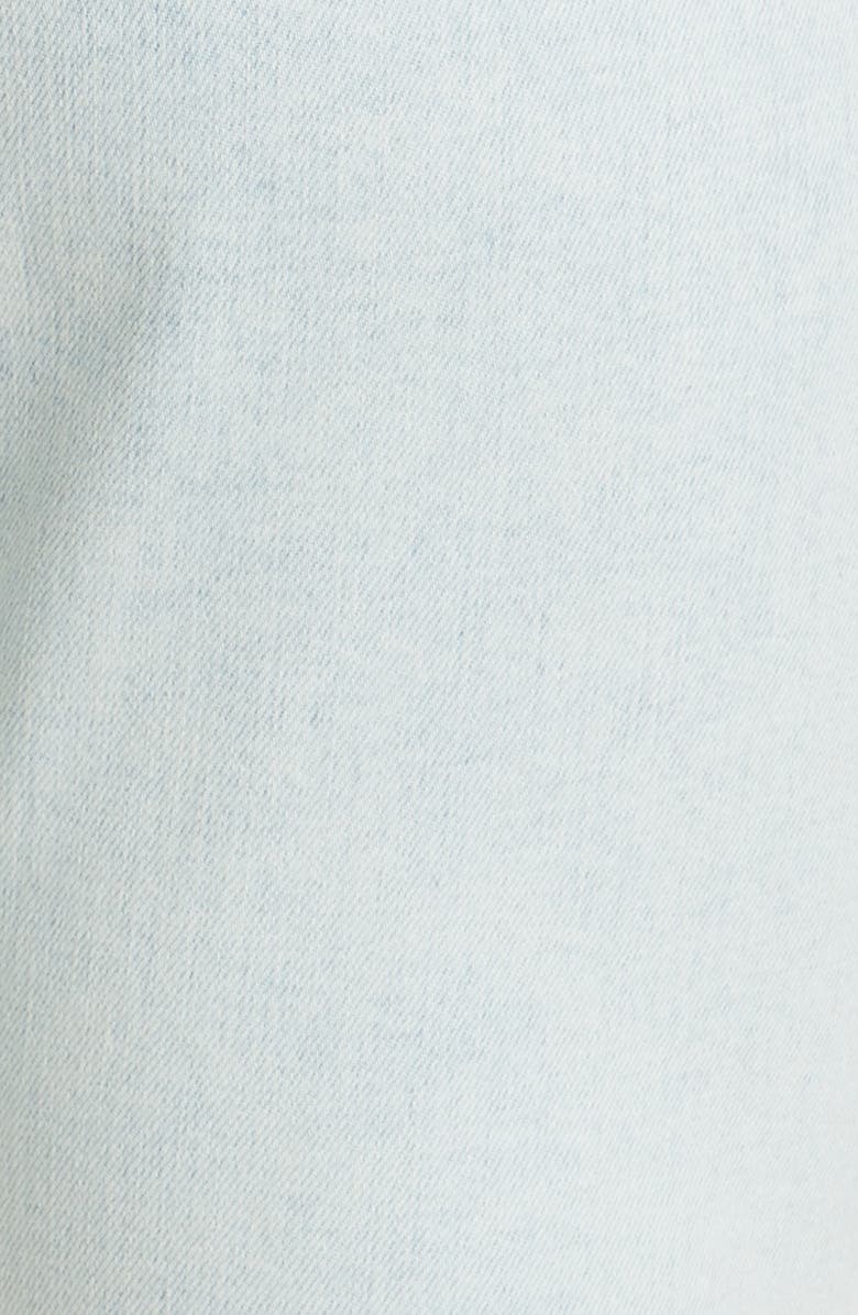 FRAME Le Vintage Raw Edge High Waist Denim Bermuda Shorts, Alternate, color, 