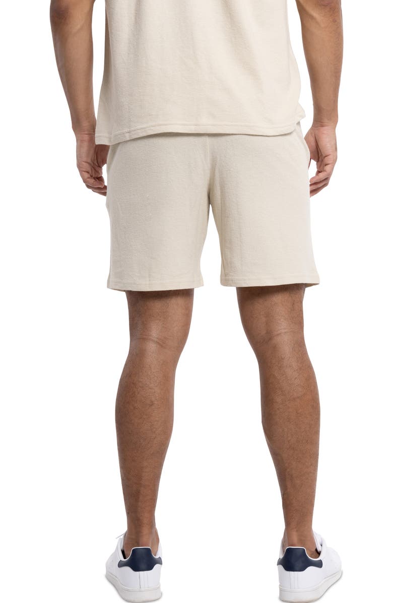 Spring + Mercer Relaxed Drawstring Shorts, Alternate, color, Stone