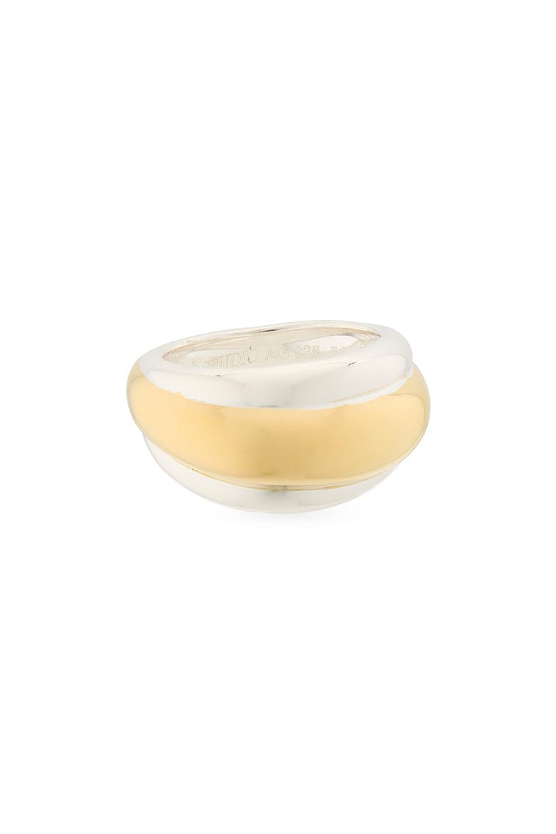 The Zoe Ring, Main, color, MIXED METALS WITH GOLD PIPING
