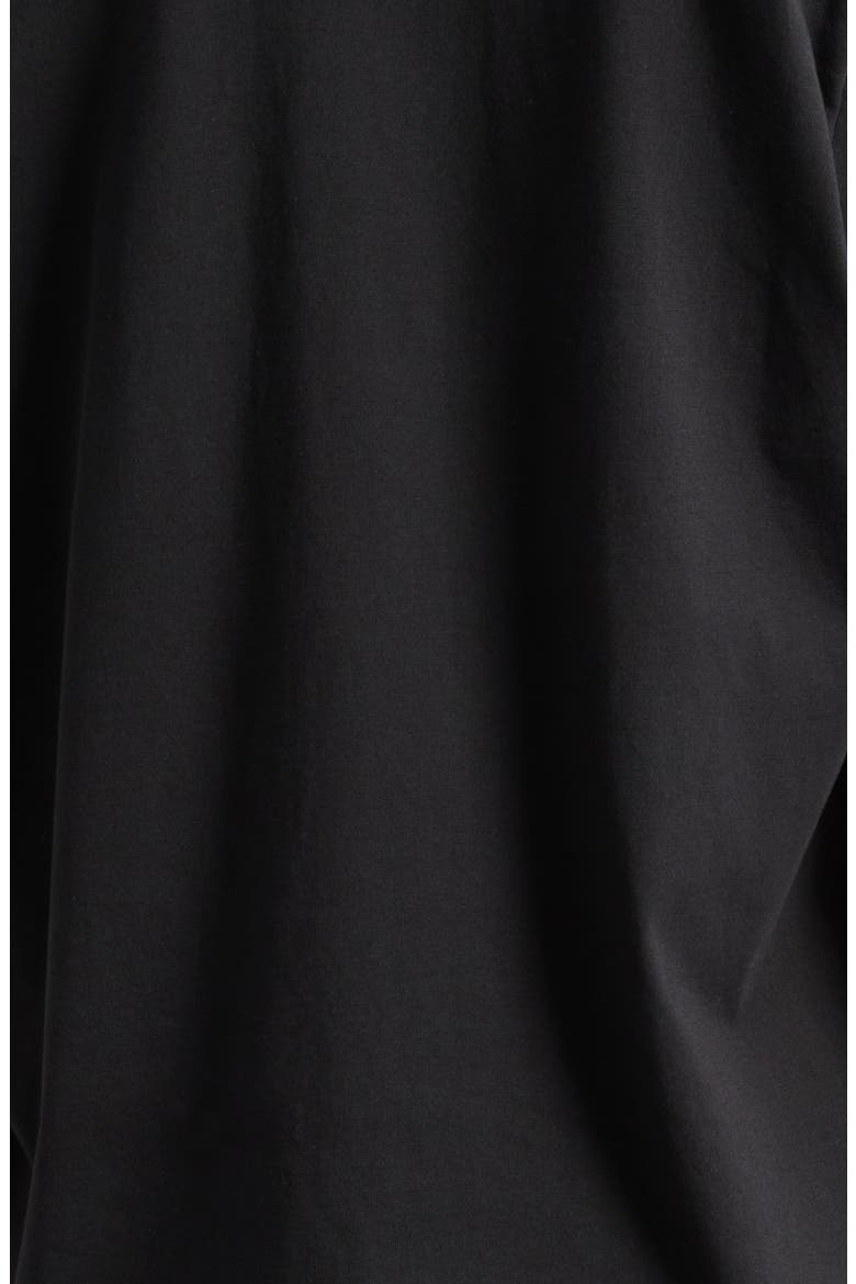 Kari Cotton T-Shirt, Alternate, color, BLACK