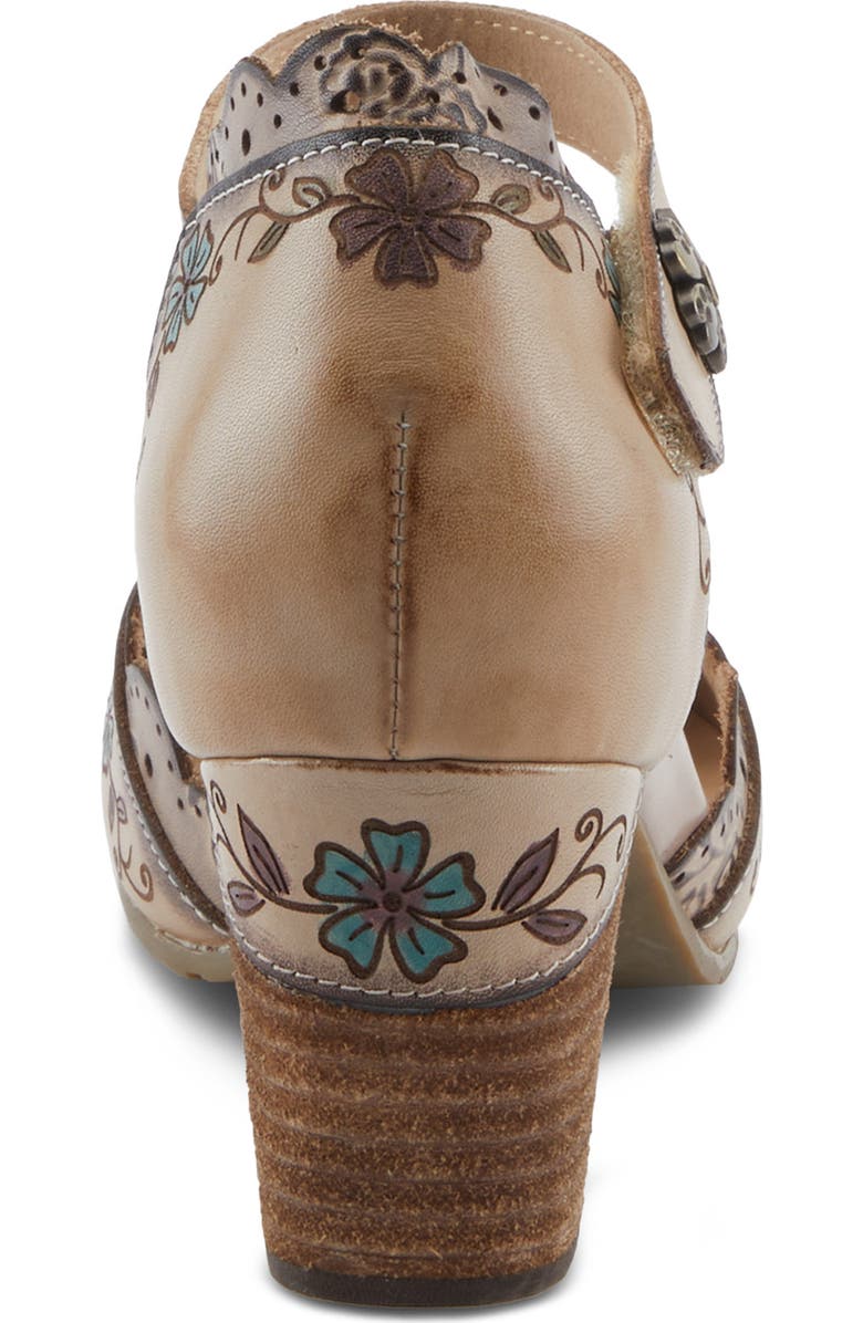 L'Artiste by Spring Step Sayyes Ankle Strap Pump, Alternate, color, Beige Multi