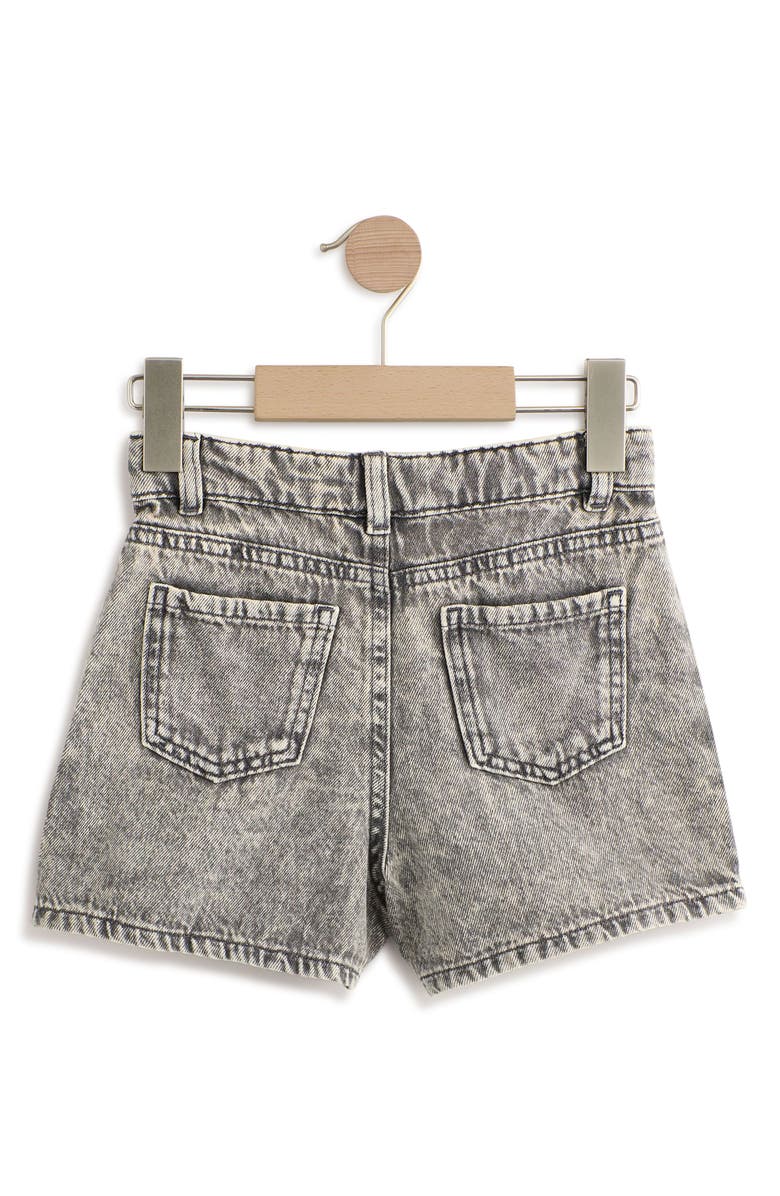 NEXT Kids' Acid Wash Denim Skort, Alternate, color, Blue