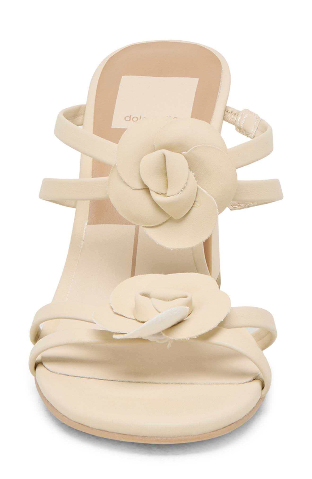 Dolce Vita Bisera Floral Sandal, Alternate, color, Ivory Stella