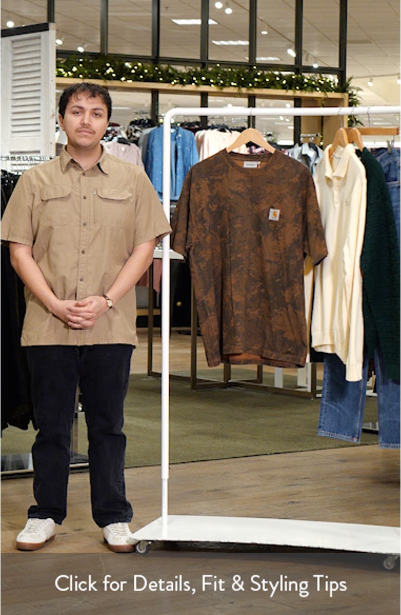 Camo Combi Organic Cotton T-Shirt, sales video thumbnail