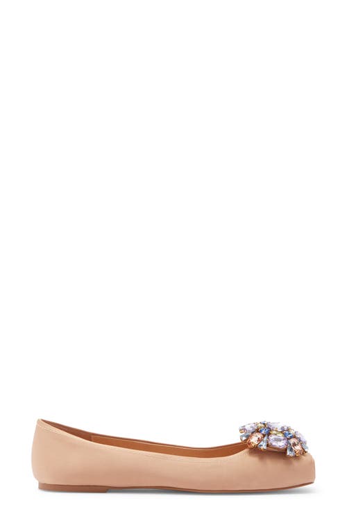 Jeffrey Campbell Ornate Flat In Neutral