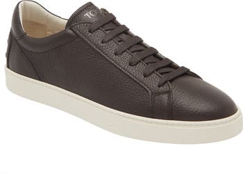 セール★Tod's SPORTIVA CASSETTA Tod's Allacciata T Cassetta Leather Sneakers | Saks Fifth Avenue
