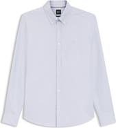 BOSS Liam Cotton Button-Up Shirt