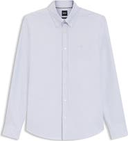 BOSS Liam Cotton Button-Up Shirt