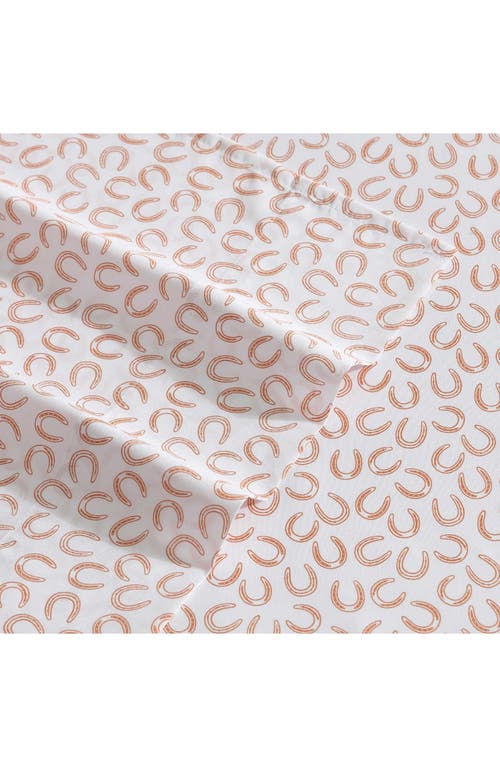Wrangler Horseshoe Sheet Set In Orange