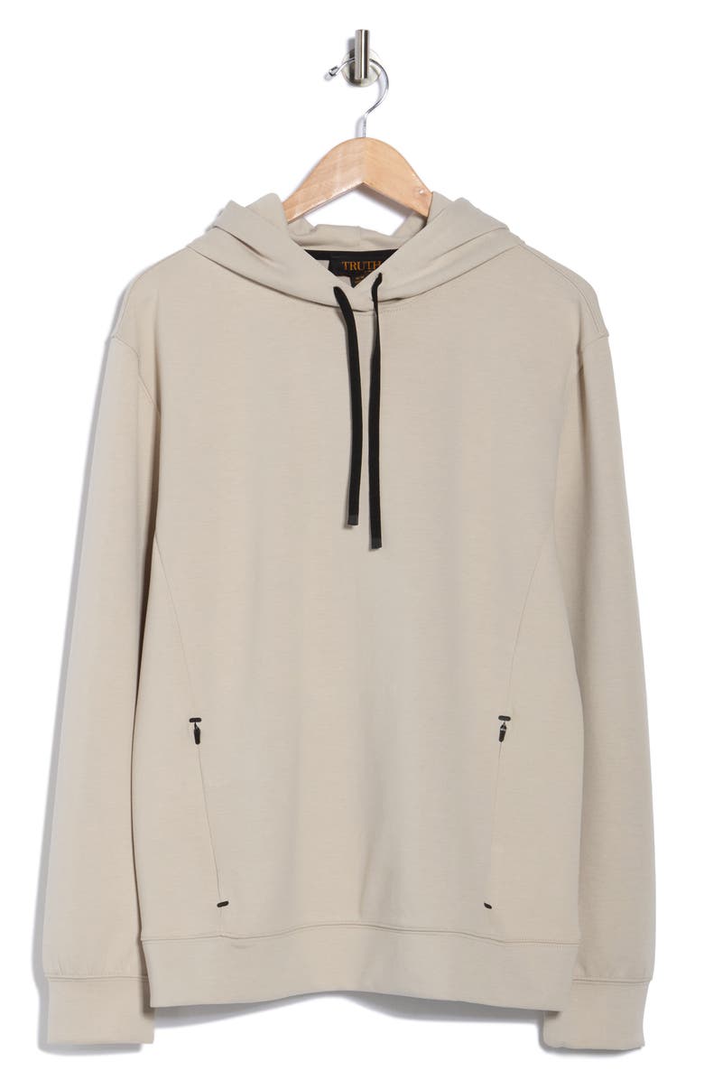 TRUTH Scuba Zip Pocket Hoodie, Alternate, color, Sand