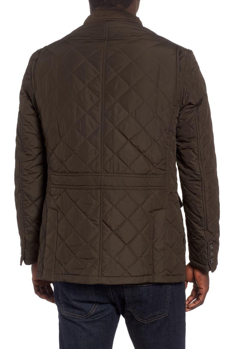 Lutz Quilted Jacket, Alternate, color, OLIVE