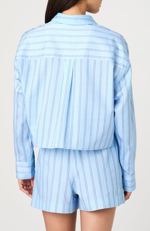 French Connection Lorenzo Stripe Cropped Shirt