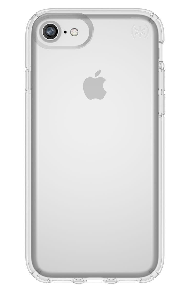 Speck Transparent iPhone 6/6s/7/8 Case, Main, color,