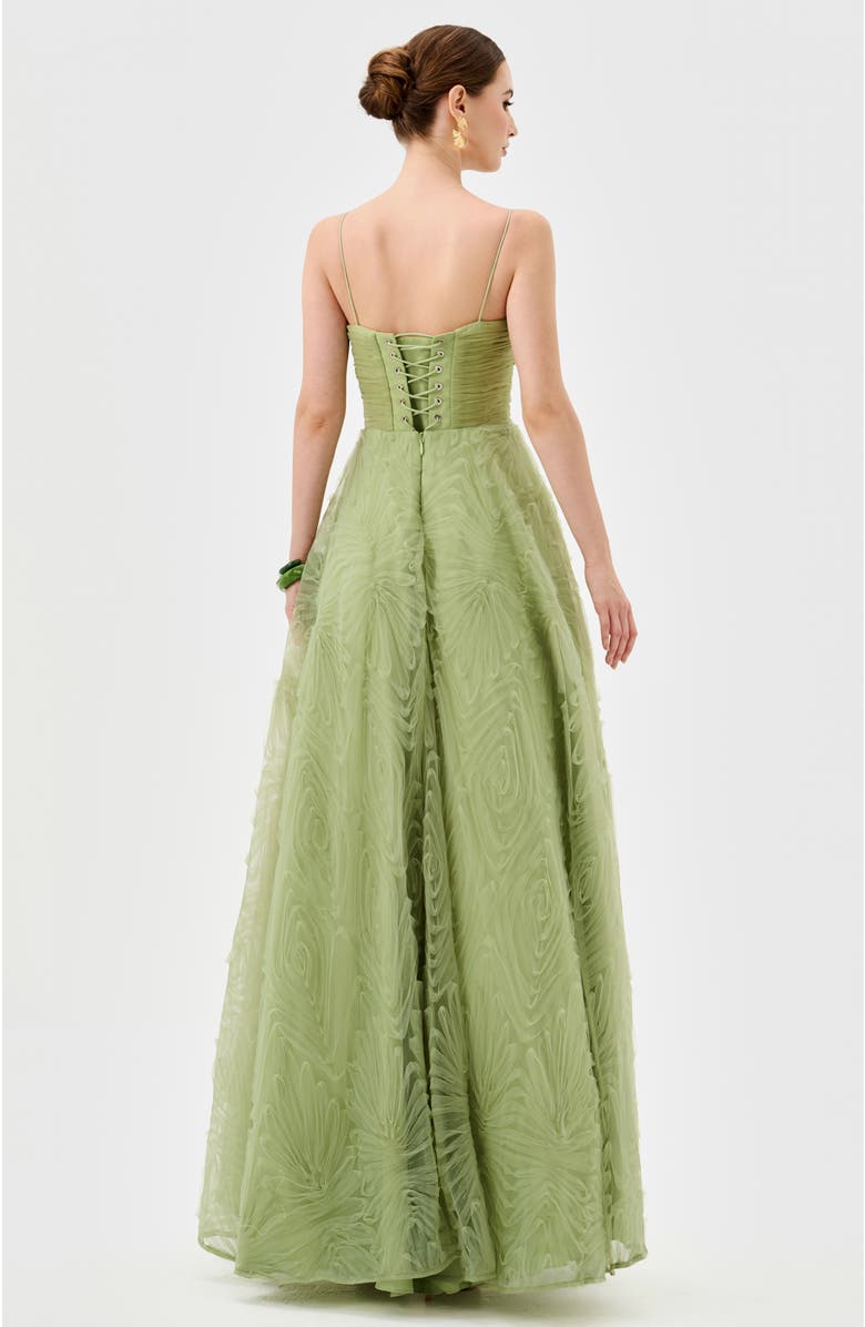 Bariano Isadora Tulle Ball Gown, Alternate, color,