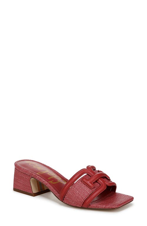Shop Sam Edelman Waylon Slide Sandal In Dark Rose