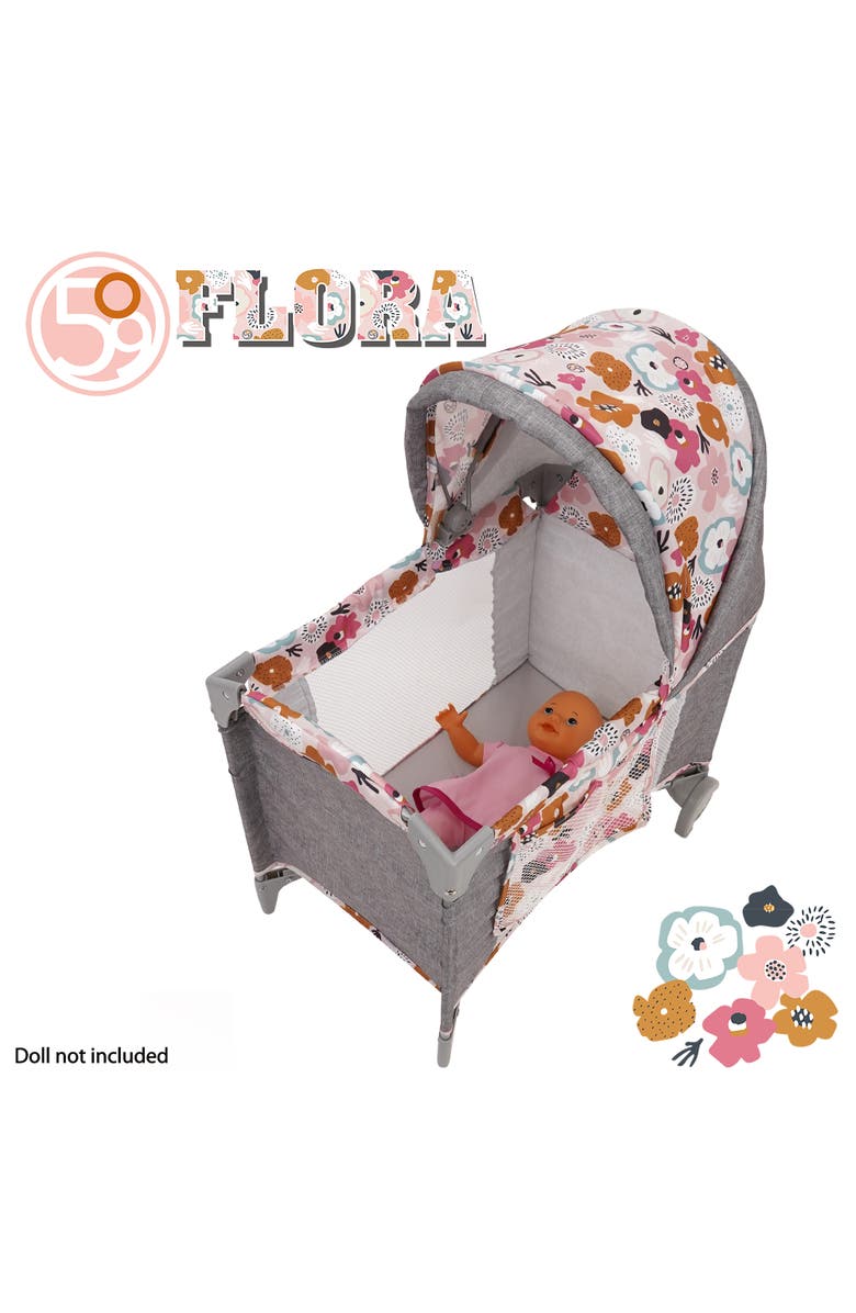 509 Crew Melange Flora Deluxe Doll Play Yard, Alternate, color, Multicolored